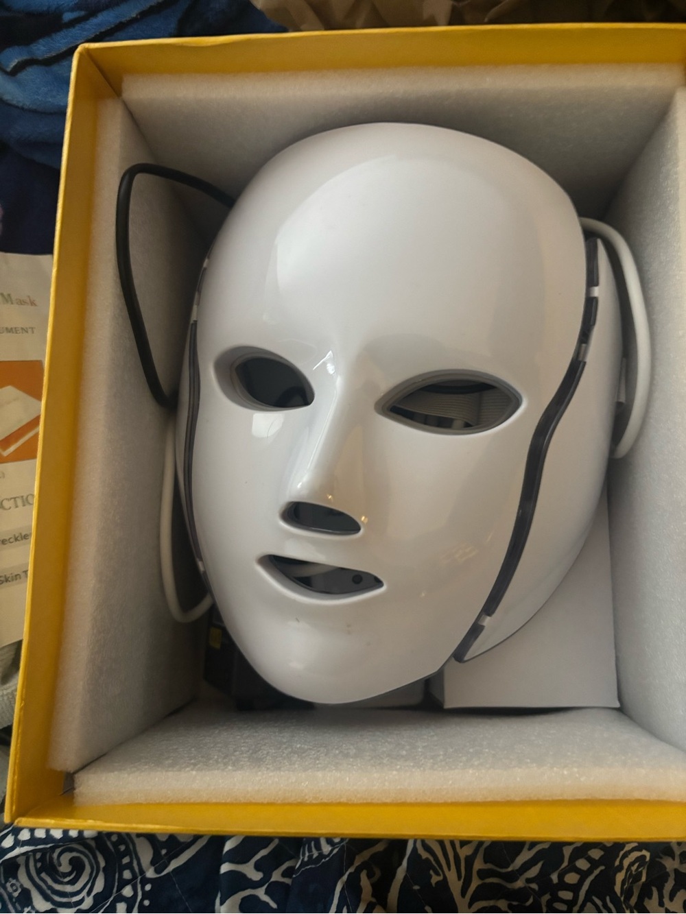 7 Color LED Light Therapy Facial Mask Skincare Device